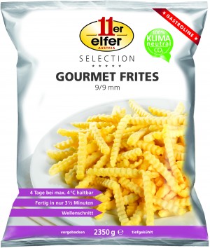 11er Gourmet Frites Welle 9/9mm