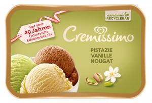 Cremissimo Pistazie-Vanille-Nougat