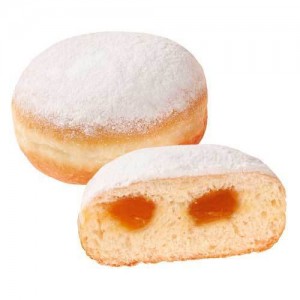 Krapfen mit Marillenfüllung