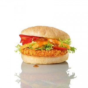 Crunchy Chik'n Burger
