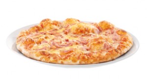 Pizza Schinken + Extra Käse