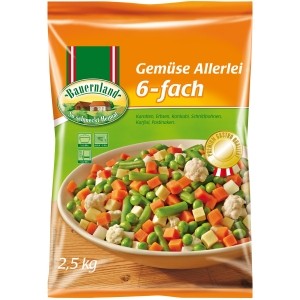 Gemüse Allerlei 6-fach