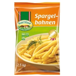 Spargelbohnen gelb