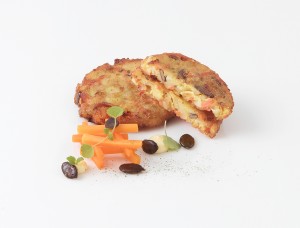 Kartoffel Kürbiskern Rösti