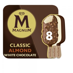 8 Magnum Classic / Almond / White Chocolate