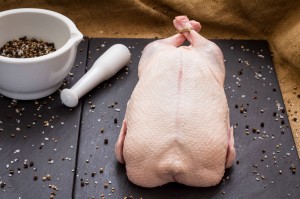 Enten grillfertig
