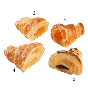 Mini-Buttercroissant-Mischkiste, 4-fach