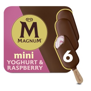 6 Magnum Mini Yoghurt & Raspberry