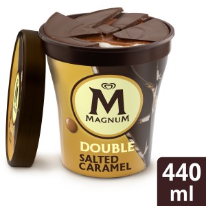 Magnum Becher Double Salted Caramel