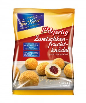 TONI KAISER Zwetschkenfruchtknödel FIX & FERTIG