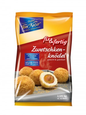 TONI KAISER Zwetschkenknödel mit Stein FIX & FERTIG