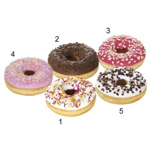 Doony's Donut Box ungefüllt 5-fach